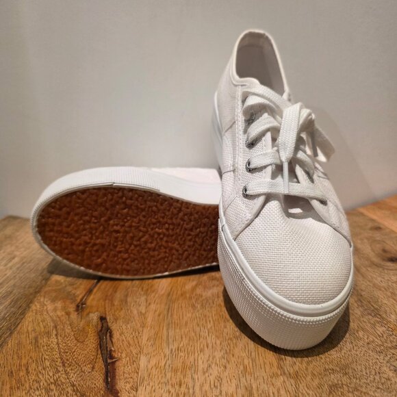 Superga White Sneakers - Picture 3 of 4